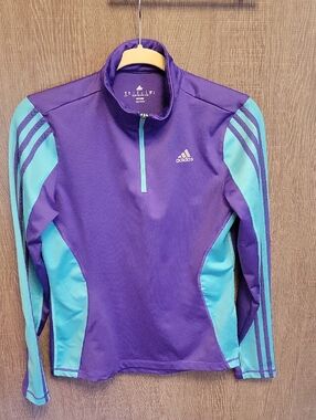 Adidas 1/4 Zip Top Sz S